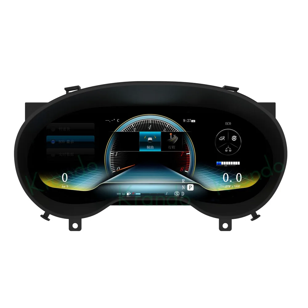 

krando 12.3Inc Digital Cluster LCD Dashboard speed Instrument for GLA CLA NTG5.0 digital