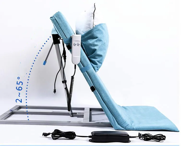 Old people got up electric assist nursing bed backrest frame paralysed patients get up booster