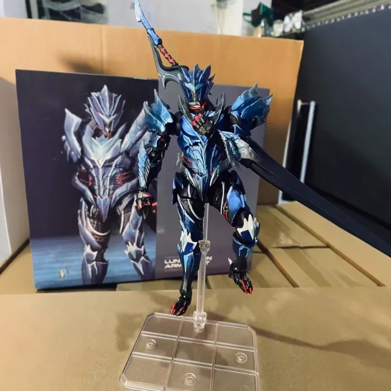 

Amazing Style Poseable Wolf Figure Monster Hunter Iceborne Game Action Model