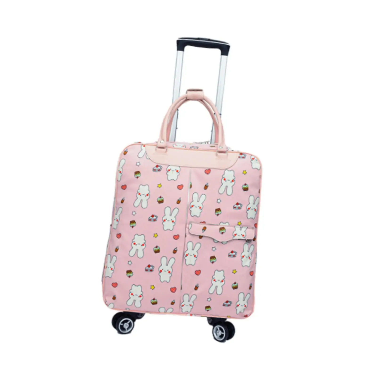 Rolling Duffle Bag with Wheels Rolling Garment Bag for Picnic Traveling