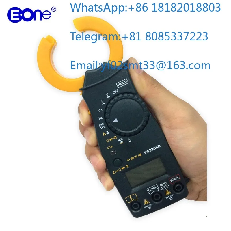 VC3266L+ VC3266A/B/C/D Digital Clamp Meter Multimeter Ammeter Electrical Tester