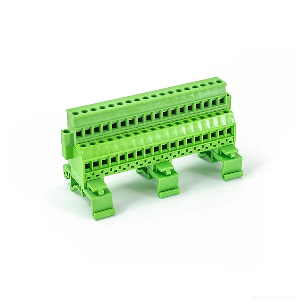 (1 Set) 2EDG-UVKM + 2EDGKBM - 5.08mm rail-mounted terminal blocks plug-in terminal blocks with locking mechanism 15EDGKM 5.08