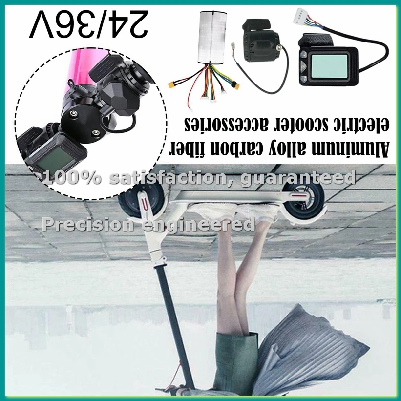 

24V Electric Scooter Controller+LCD Display Accelerator+Brake Motor Controller Electric Scooter Accelerator Set-BCBW
