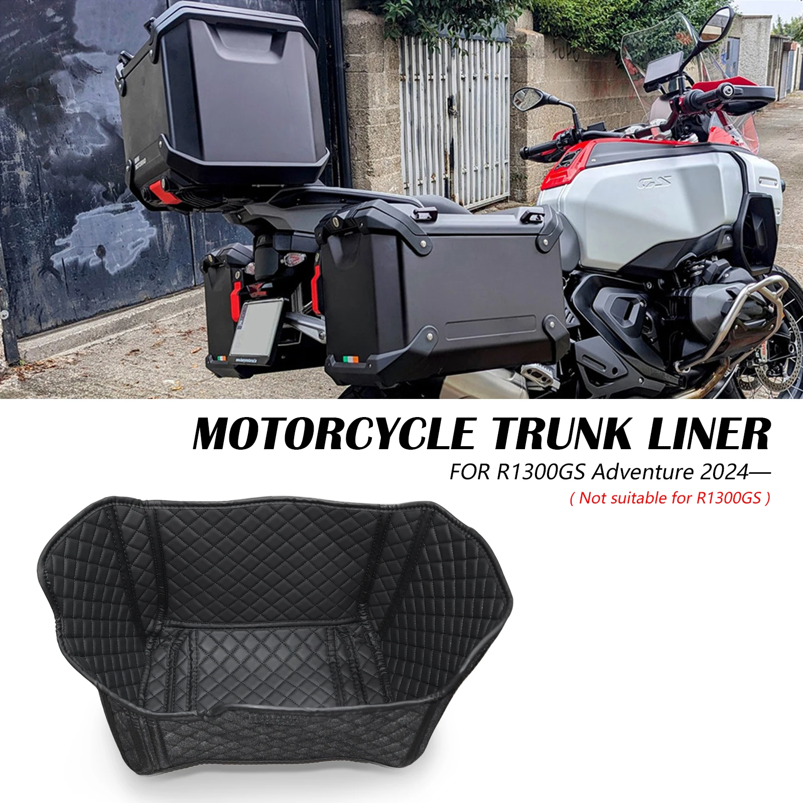 

Внутренняя сумка-контейнер для заднего кофра мотоцикла, внутренняя подкладка для багажного ящика, чехол для BMW R1300GS ADV 2024-