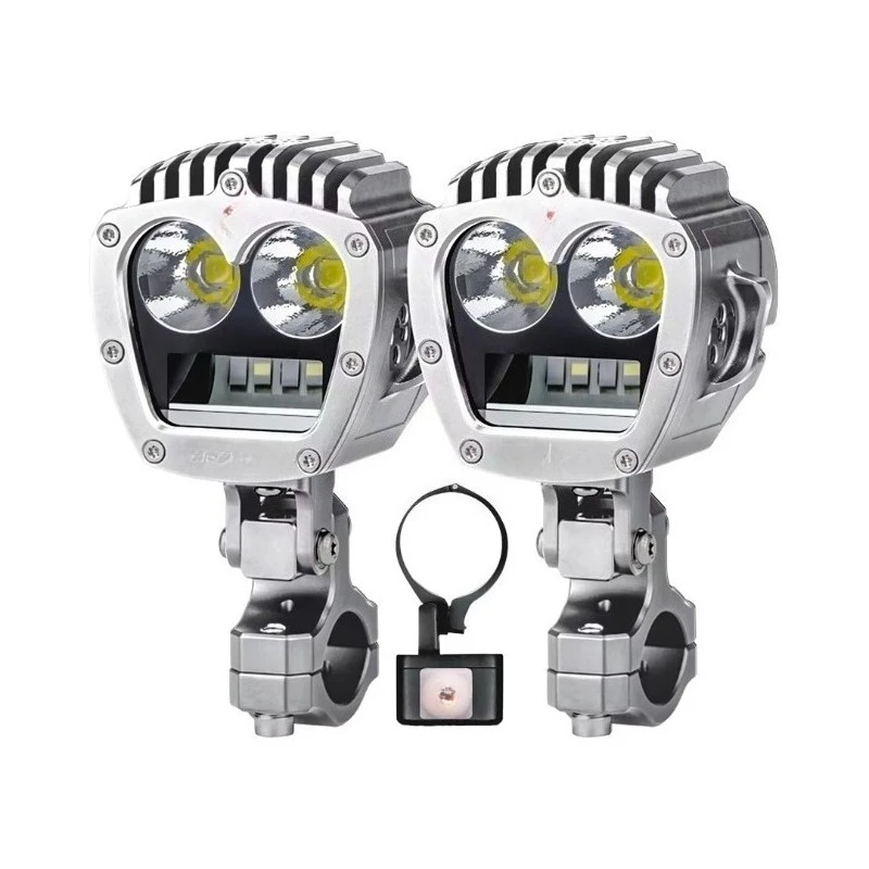 Unbreakable Beam Ferei MT10Pro 12000 Lumen LED Front Off-Road Light Waterproof Vibration-Resistant Motorcycle Night Lighting