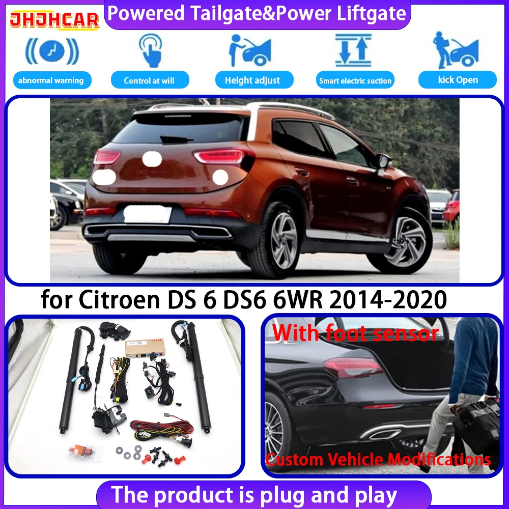 for Citroen DS 6 DS6 6WR 2014-2020 OEM Smart Automatic Electric Powered Tailgate Power Liftgate Tailgate System Power Back Door