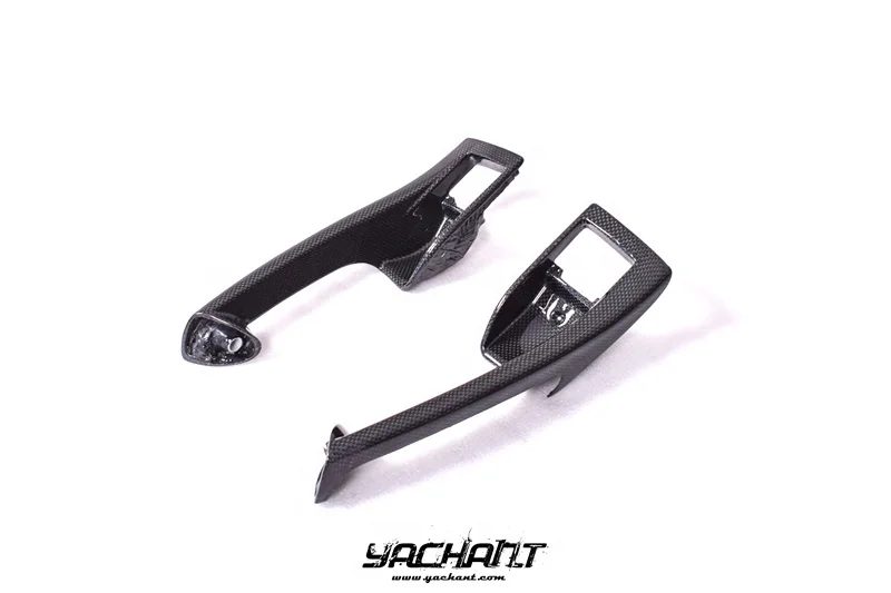 Dry Carbon Fiber 2012 to 2015 Ferrari F12 Berlinetta Inner Door Handle Replacement For Inner Door Handle