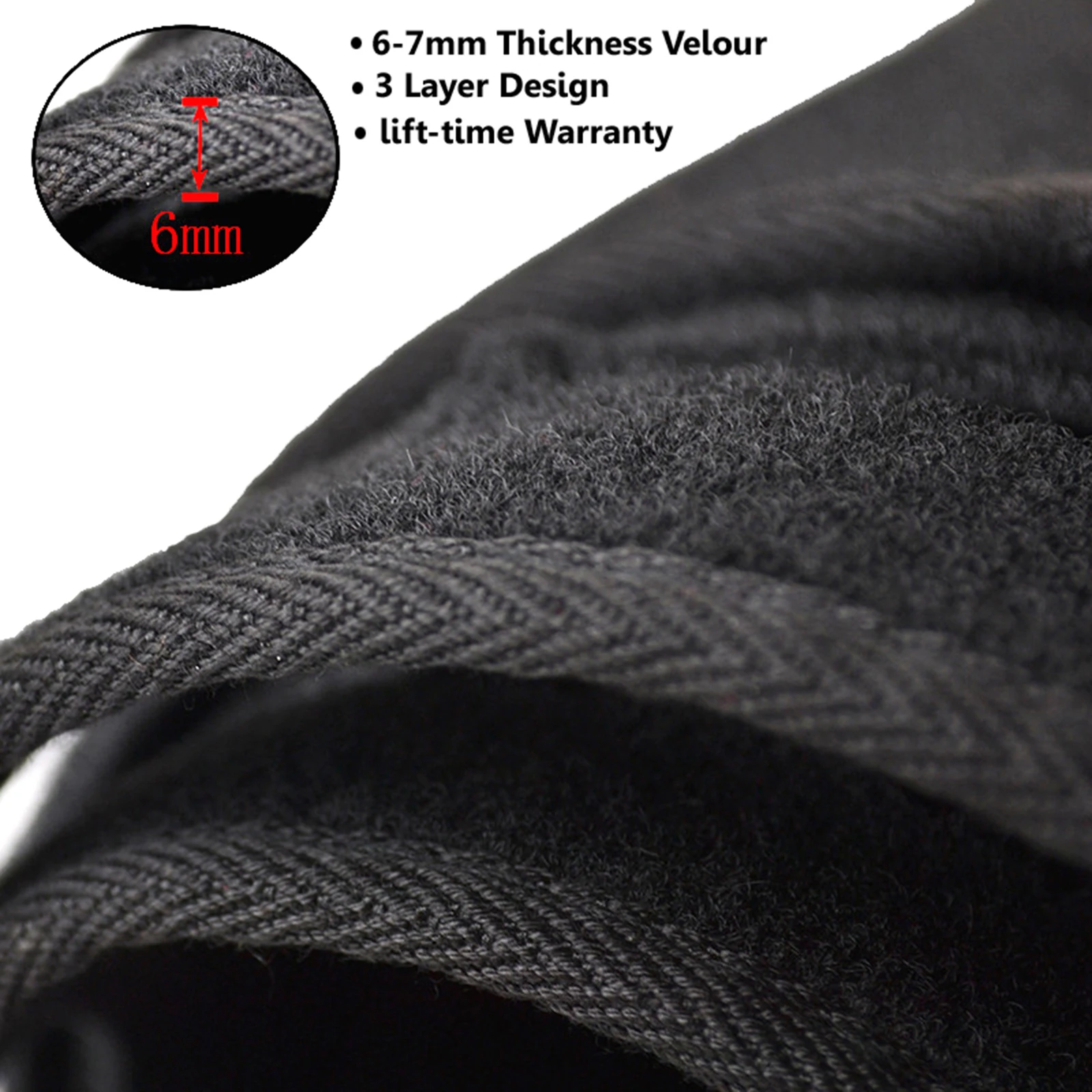 XUKEY FIT FOR 2013 2014 2015 2016 TOYOTA RAV4 XA40 DASHBOARD COVER DASHMAT DASH MAT PAD SUN SHADE DASH BOARD COVER CARPET image 4
