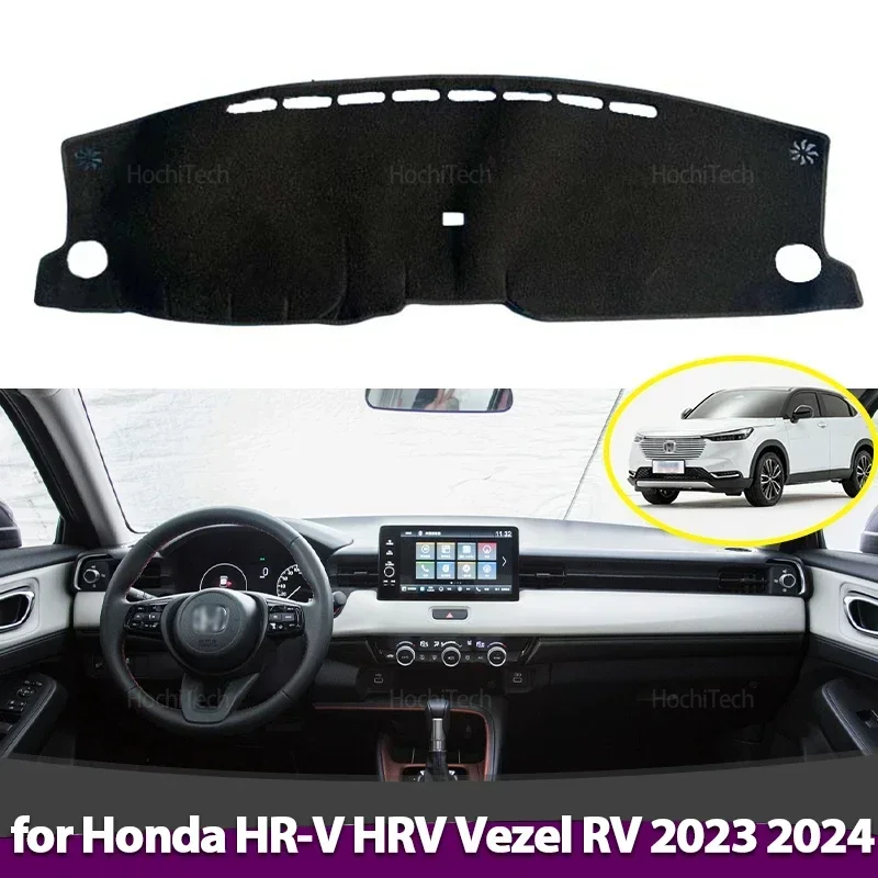 Anti-Rutsch-Armaturenbrett-Abdeckung, Schutzpolster, Autozubehör, Sonnenschutz-Teppich für Honda HR-V HRV Vezel RV 2023 2024