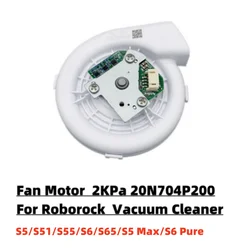 Peças originais de aspirador robô puro, 2KPa 20N704P200 Motor do ventilador para Roborock S5, S51, S55, S6, S65, S5 Max, S6