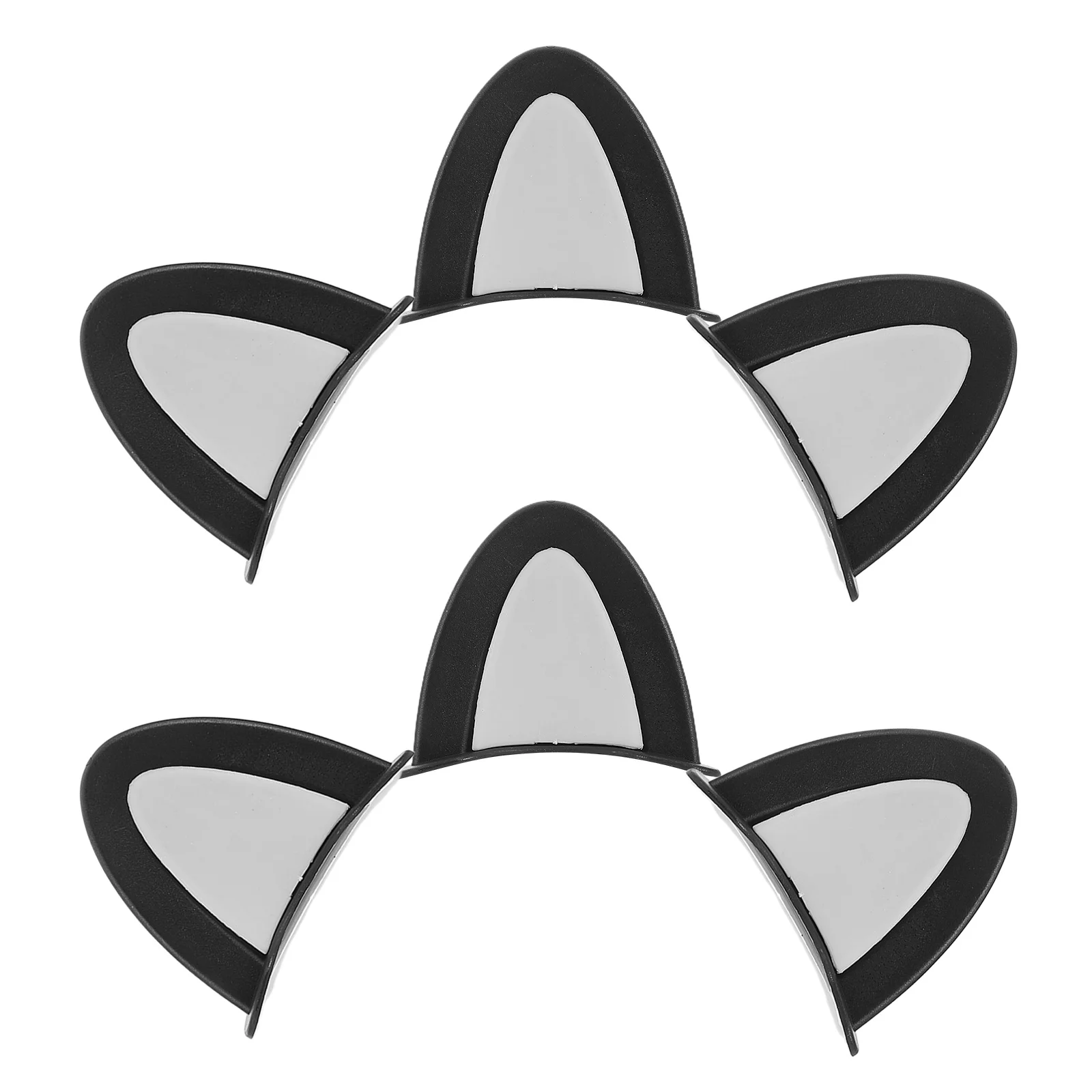 

Cat Ears Motorcycle Accessories Unique Stylish Design Creative Decoration For Motorbike Bicycle Protection Easy