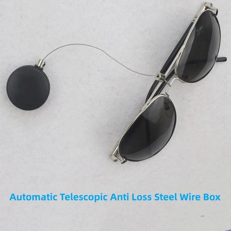 Mobile Anti-lost Pull Box Anti ThMobile Anteft Recoiler Cable Retractor Cell Phone Security Retractable Anti-theft Pull Wire Box