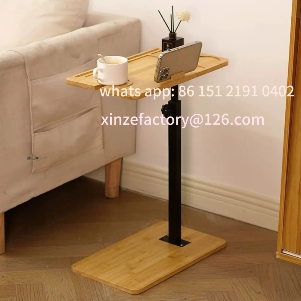 

Customizable Bamboo Sofa Tray Mobile High Load-bearing Capacity Bathroom