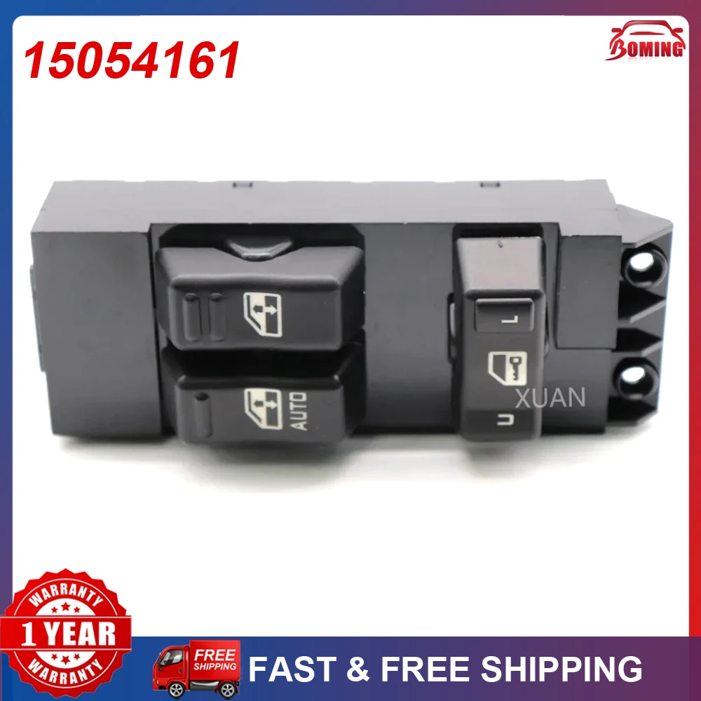 15054161 New Power Window Master Control Lifter Switch For Chevrolet Silverado 1500 2500 3500 GMC Sierra 1500 2500 3500 Denali