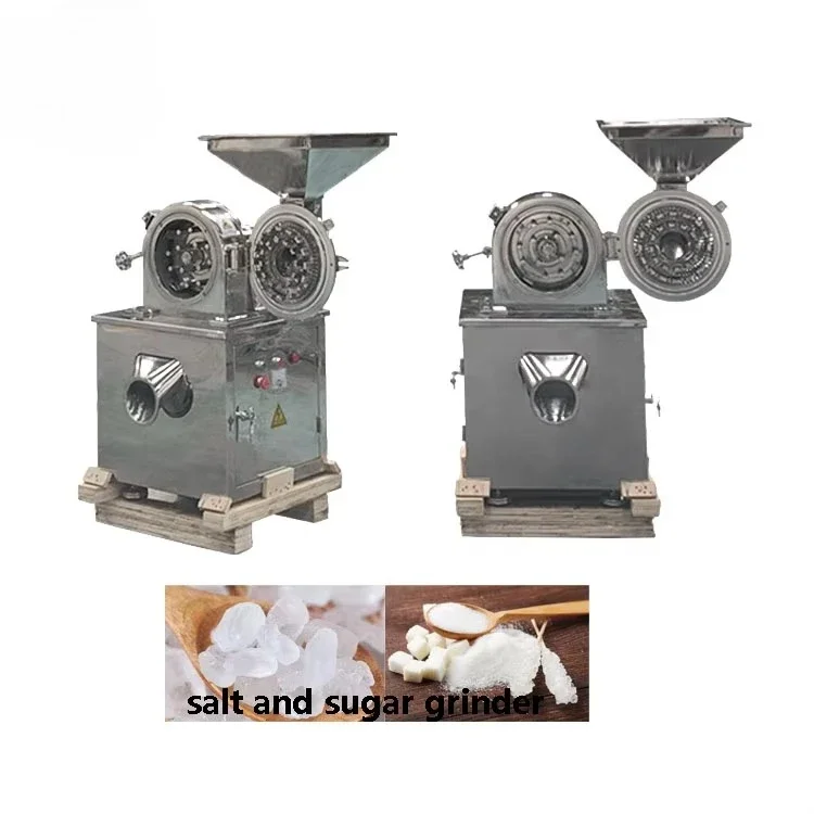 Industry Grinder Teff Seed Sorghum Chickpea Crops Soybean Foodstuff Spice Pulverizer Powder Grinding Machine - view 4