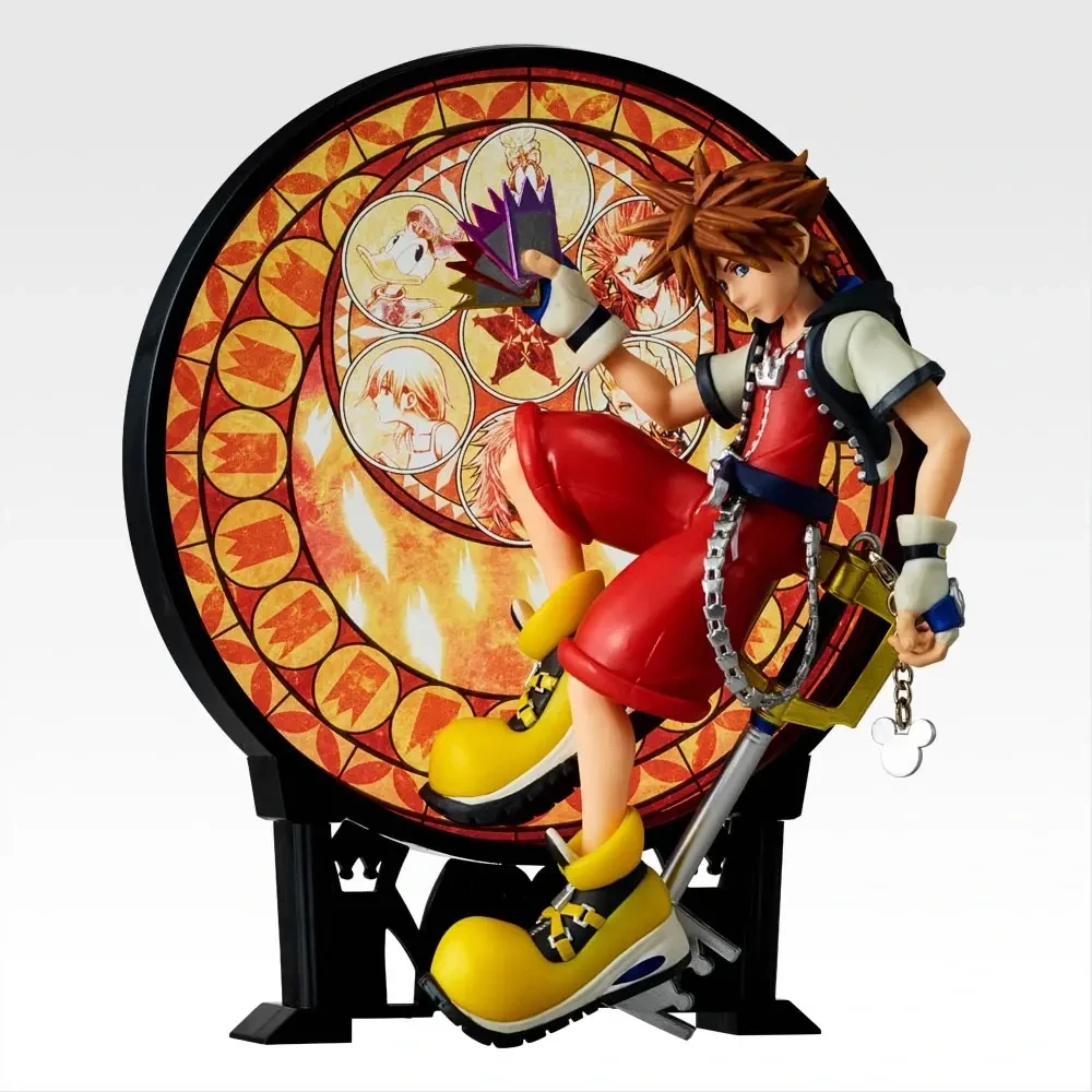 Hot Sale In Stock Bandai Ichiban Kuji Kingdom Hearts -25Th Anniversary Sora Statue Riku Figure Anime Model Gift