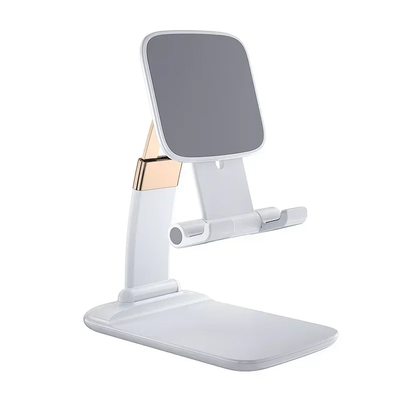 

Universal Adjustable Phone Holder Stand for IPhone 12 Pro Max Samsung Note 20 Ultra IPad Tablet Foldable Metal Holder Desk Stand