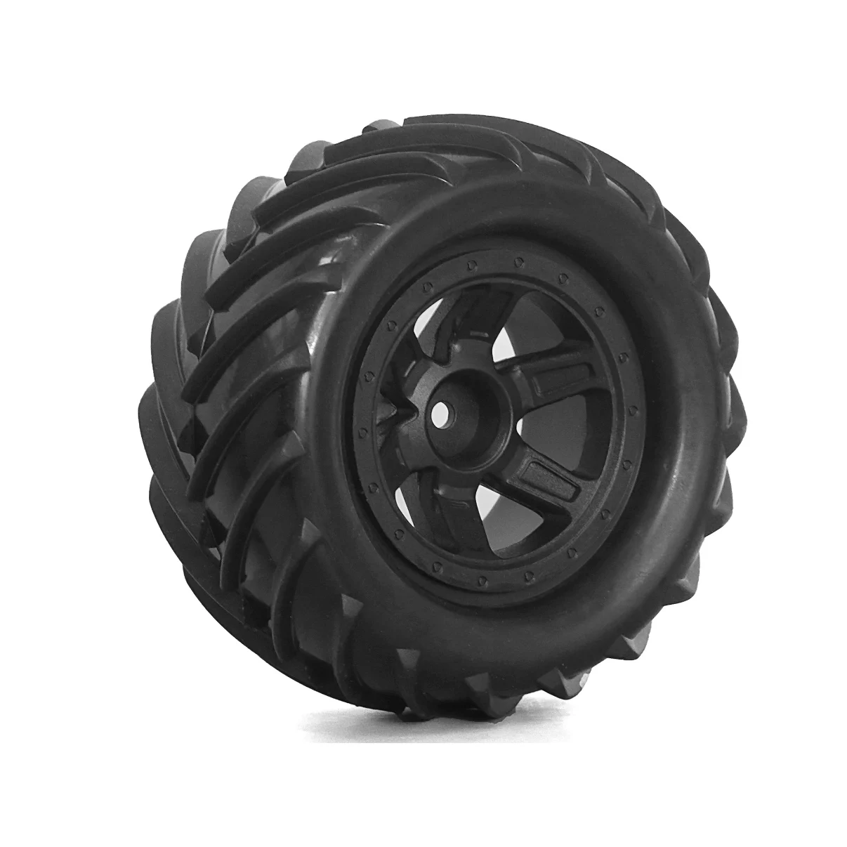 Opony do zdalnie sterowanych samochodów w skali 1/16, zestaw 4 sztuk, duże opony Monster 90 mm, złącza sześciokątne 12 mm, pasują do Traxxas E-Revo Mjx 16207 16208 Hbx 16890 Scy 16101, części do tuningu i modyfikacji