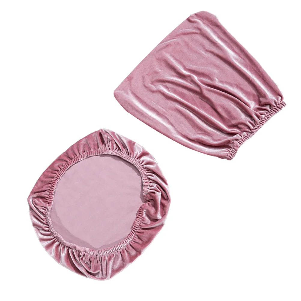 

Pink Elastic Split Chair Cover Removable Seat Case Dining Room Chair Protector Home Kitchen Hotel Office Event Decoration