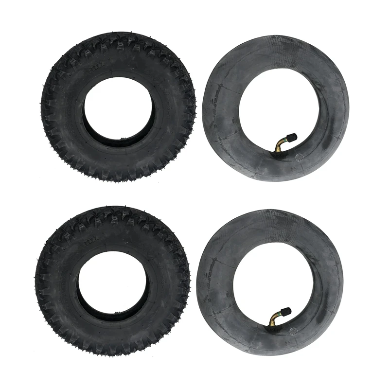 2X (8Inch X 2Inch) 200X50 (8Inch)Tire Fit For Electric Gas Scooter(Inner Tube Included) Wheelchair Wheel