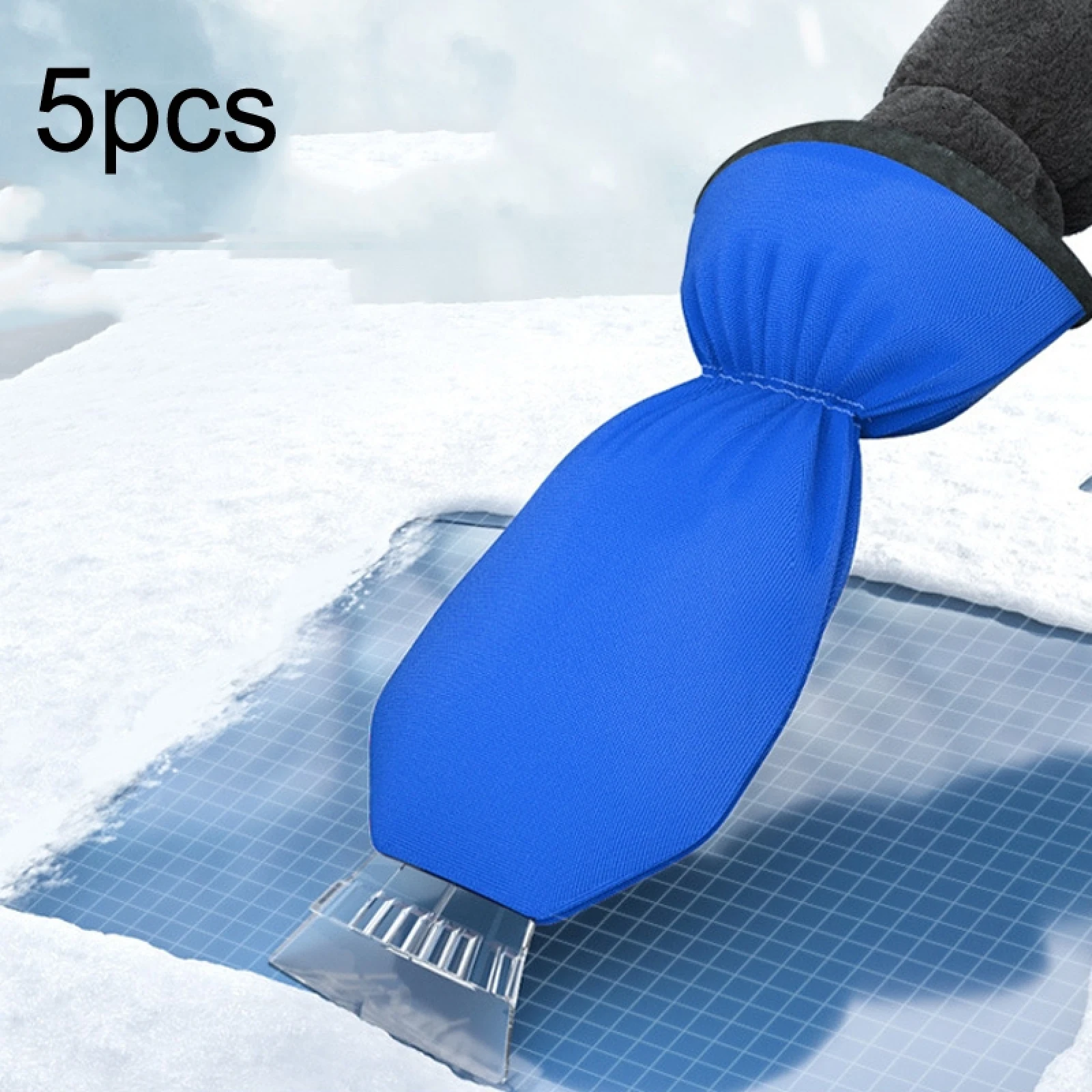 

5PCS SUITU R-3140 Winter Automotive Glass With Gloves Snow Scraping and Defrosting Tools