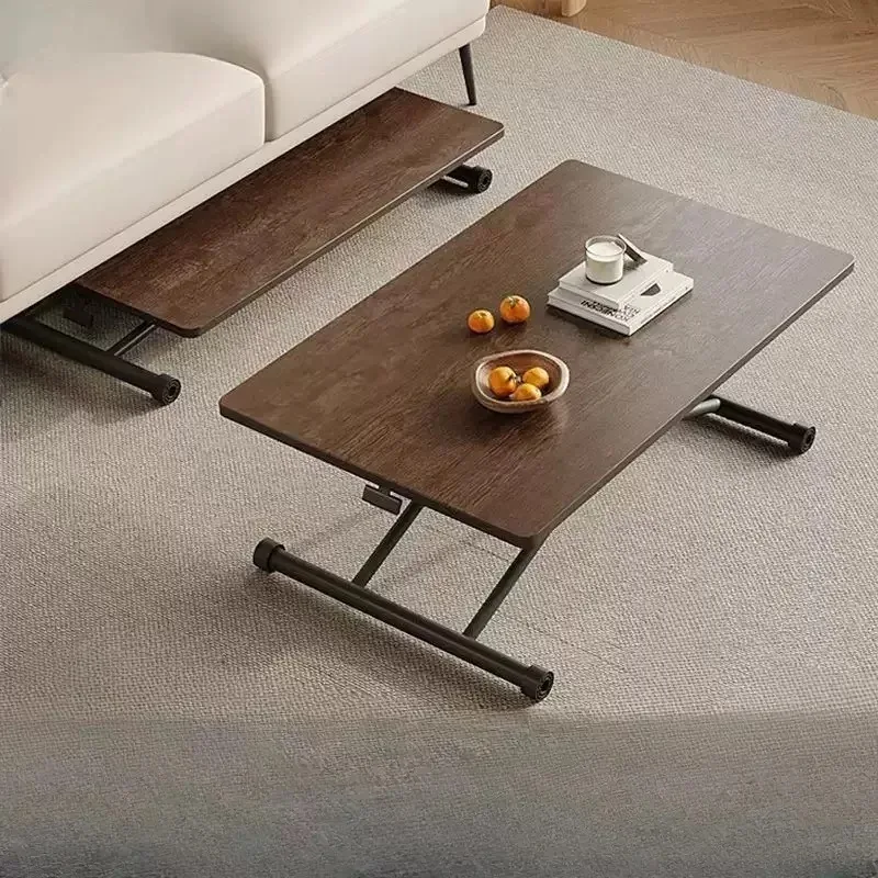 

Adjustable Height Folding Table No Installation Needed Home Dining Table Living Room Guest Table Space Saver Renters