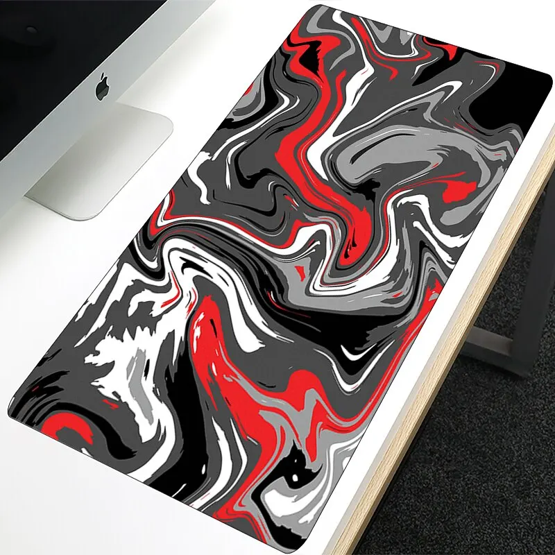 XXL Strata cair 900x400 Mouse Pad komputer Laptop Anime Keyboard Mouse Mat besar Mousepad Keyboard gamer Decoracion meja Mat