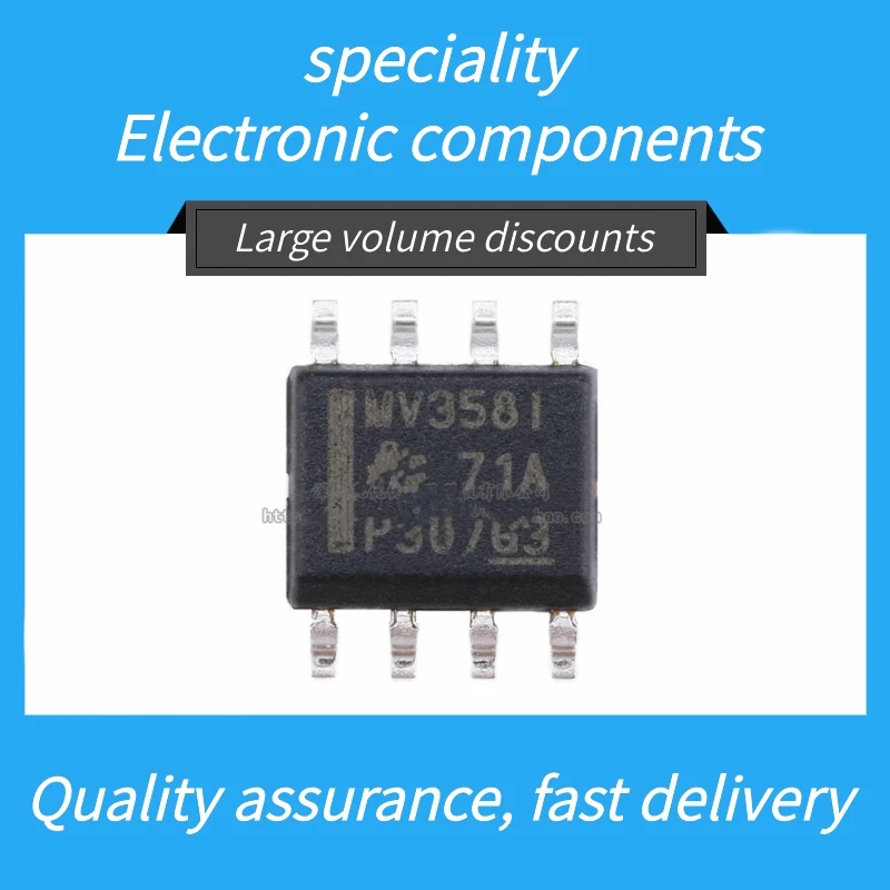 

5pcs LMV358IDR SOIC-8 1MHZ Operational amplifier IC chip