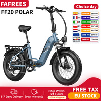 FAFREES Electric Bike 45km/h Adult Electric Bicycle 48V20.8Ah Dual Battery Fatbike Traction Aid Folding City E-bike