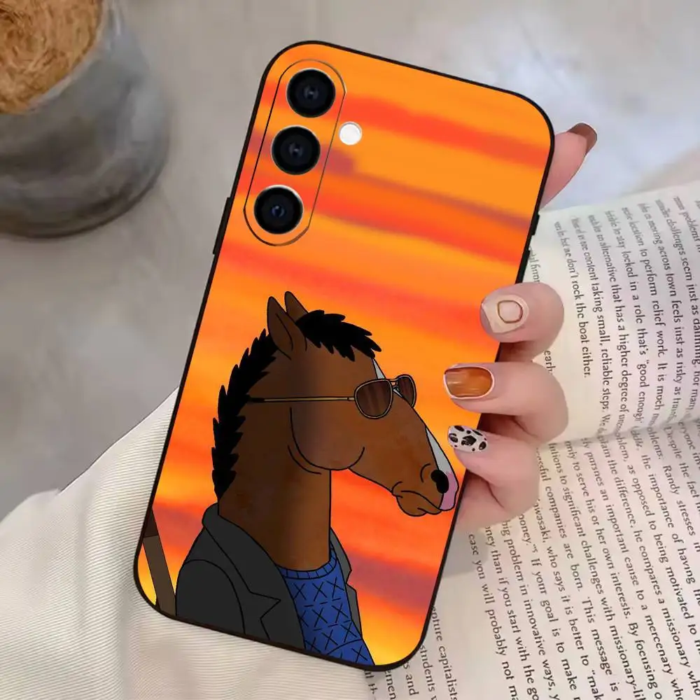 Self-Loathing  B-BoJacks Horsemans  Phone Case For Samsung A72,A71,A72,A70,A53,A52,A51, Black Soft Cover TPU view 2