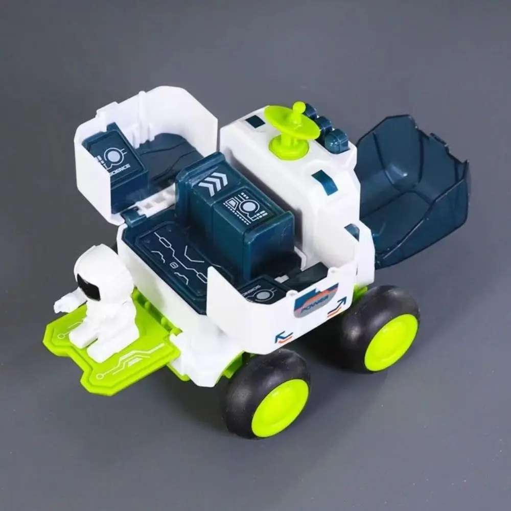 Creatief ruimteschip ruimteverkenning speelgoed ruimtevoertuig astronaut raket traagheid auto speelgoed vliegtuig mini jongens