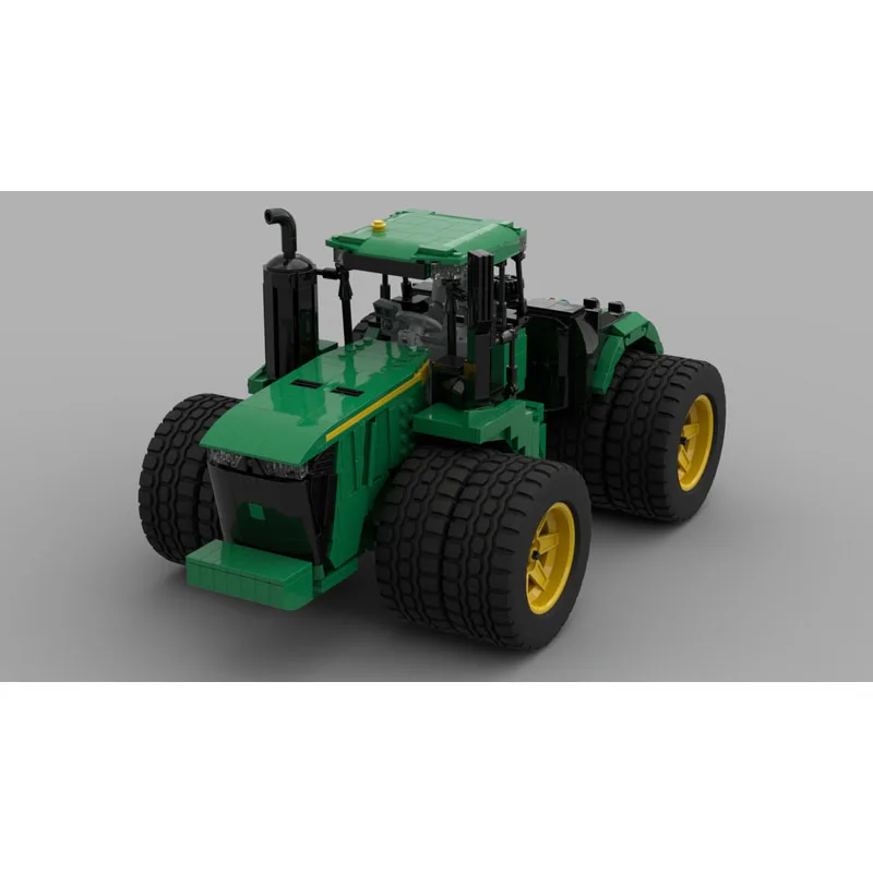 MOC-205720 New Farm Cargo Tractor Building Blocks Model 1359 PartsMOC Creative Boys Kids Birthday Building Blocks Toy Gifts