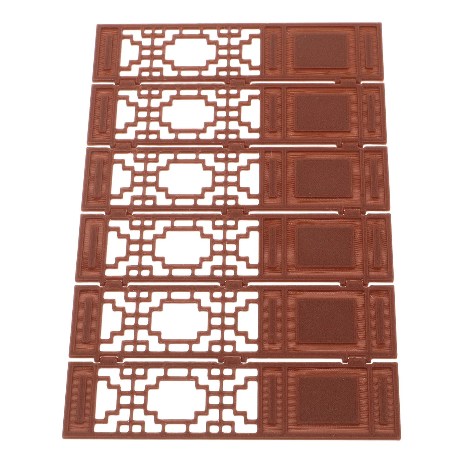 

Vintage Mini Screen 1:20 Scale Ornamental Room Divider for Chinese Dollhouse Decor Photography Prop Desktop Display Setup