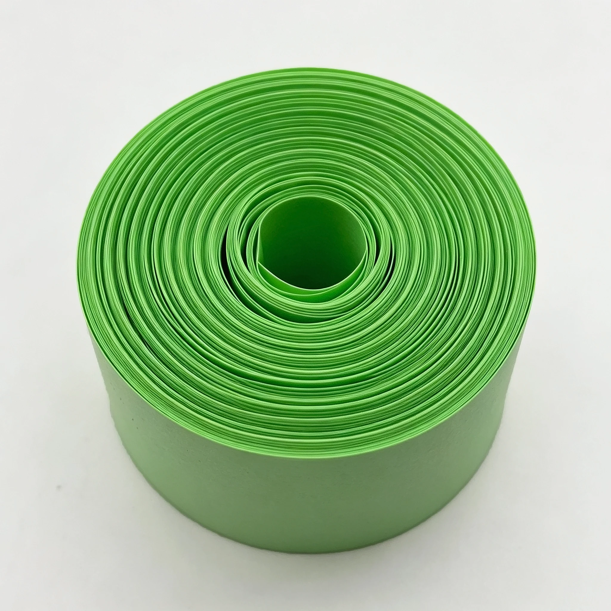 Green PVC Heat Shrink Tubing with a Width of 30mm-300mm, Waterproof Shrink Tubing for Wires Available in Multiple Specifications