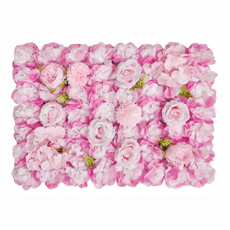 

rose artificial flower for wedding wall wedding decoration flower wall white polyester artificial flower fabric