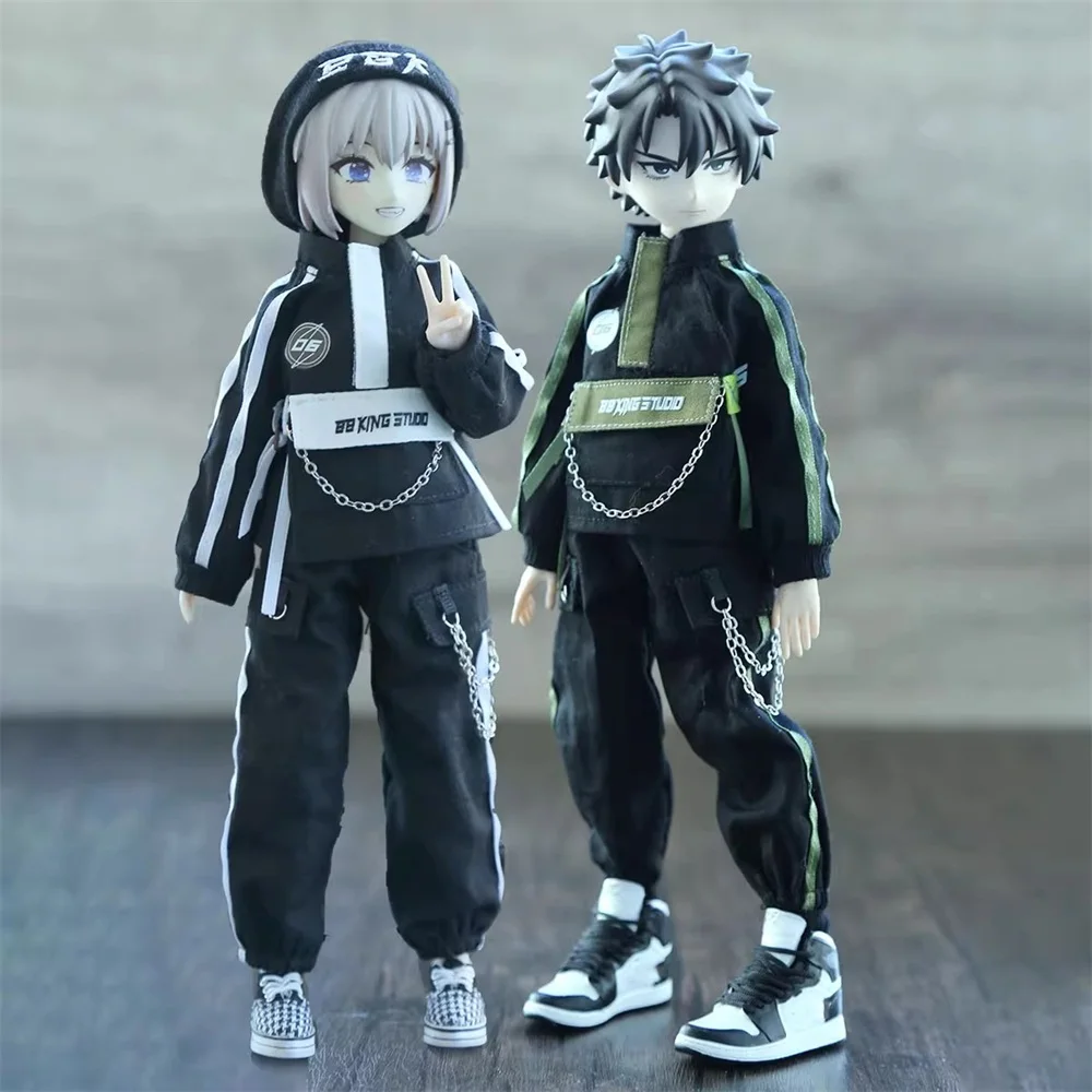 

Ob22/24 Doll Clothes Trendy Cool Dark Functional Motorcycle Uniforms Model P20 YMY23/25 Body In Stock