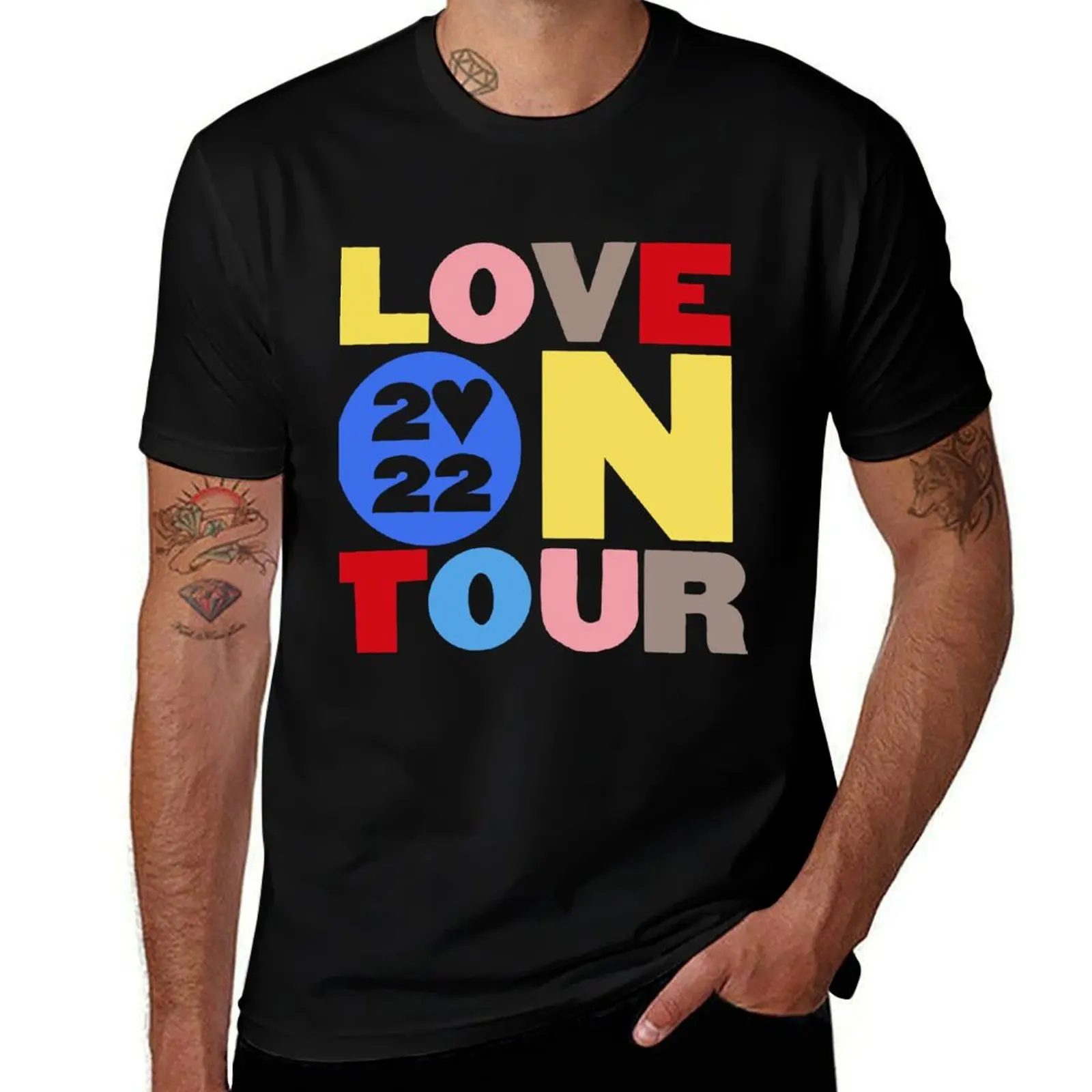 

Love on Tour 2022 T-Shirt t shirts for man cotton funny t shirts dark humor