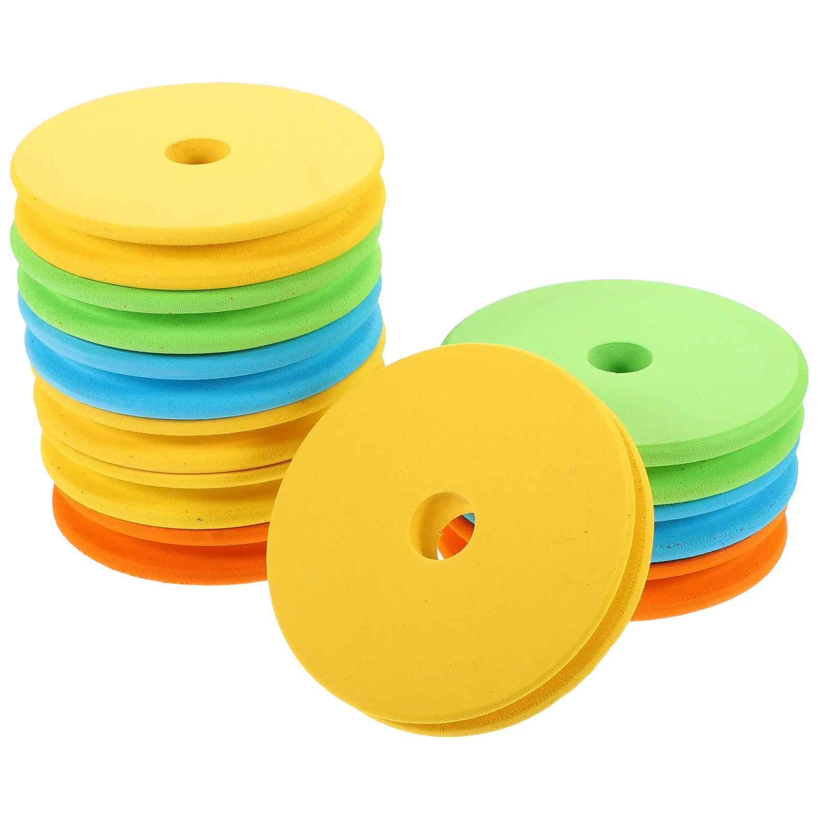 10PCS 395 Inch Large Size Fishing Line Coil Bobbin Fishing Line Holder(Random Color) line spool fishing line spool