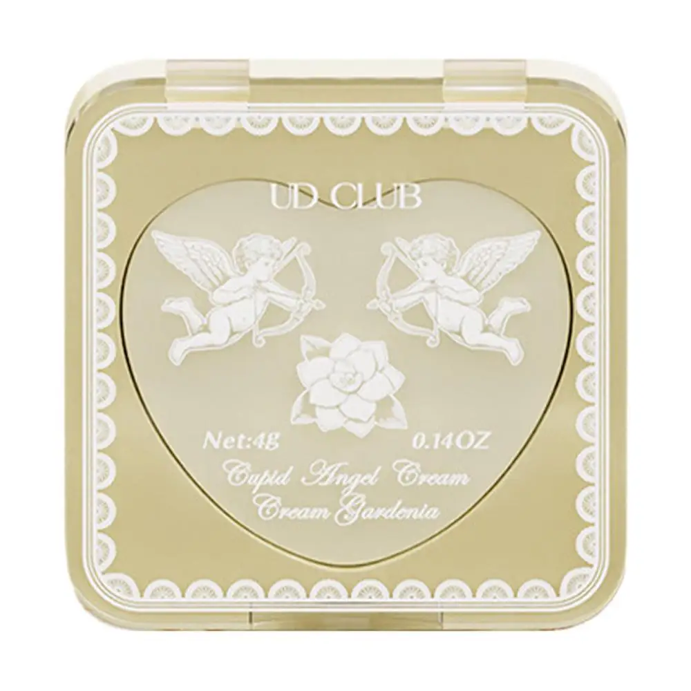 Festes Parfüm Erdbeer-Gardenia-Apfelbalsam, anhaltender frischer Duft, romantischer Parfümbalsam im Taschenformat