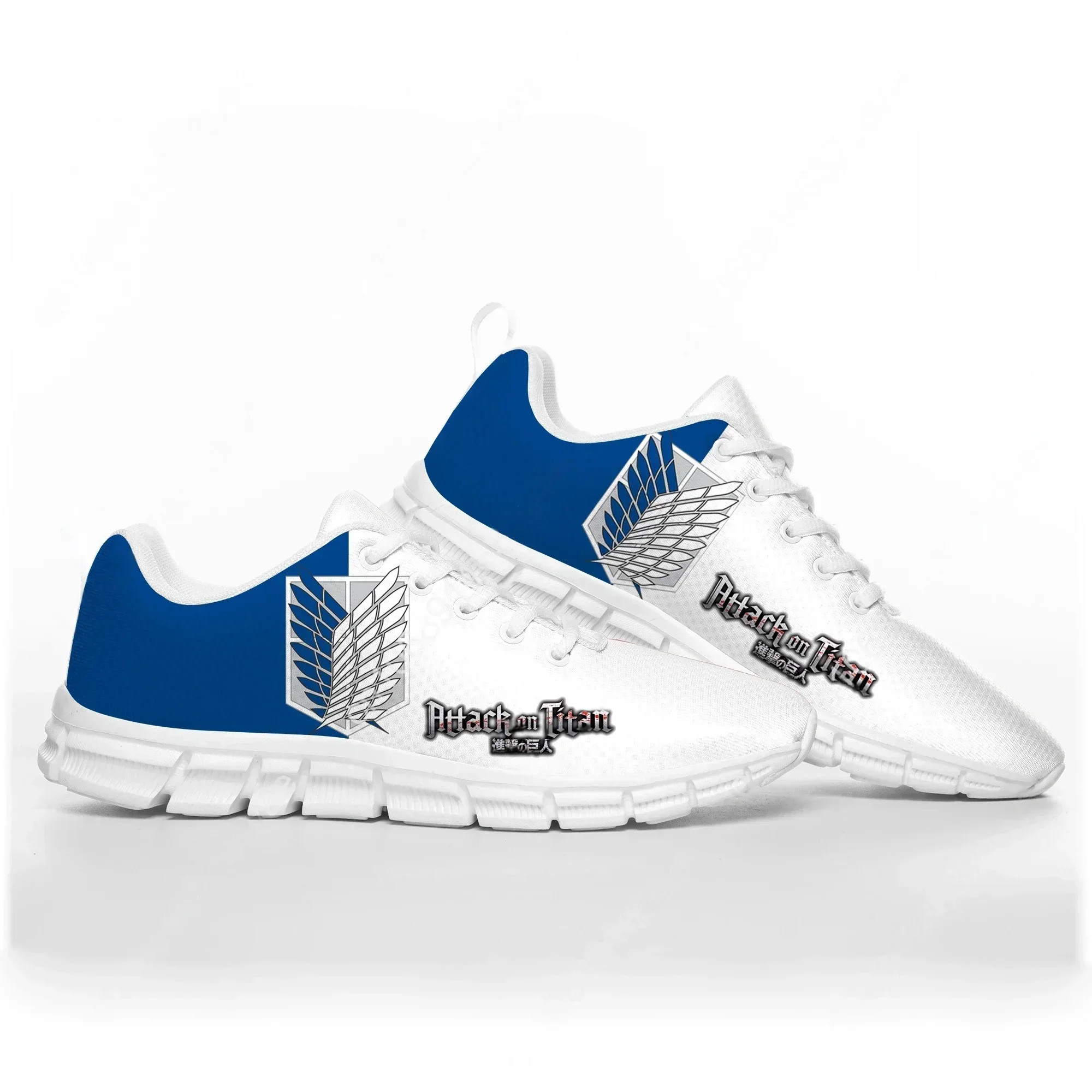 Anime Attack On Titan Levi Ackerman Sports Shoes Mens Womens Comfortable Sneakers Custom High Quality Couple Shoe
