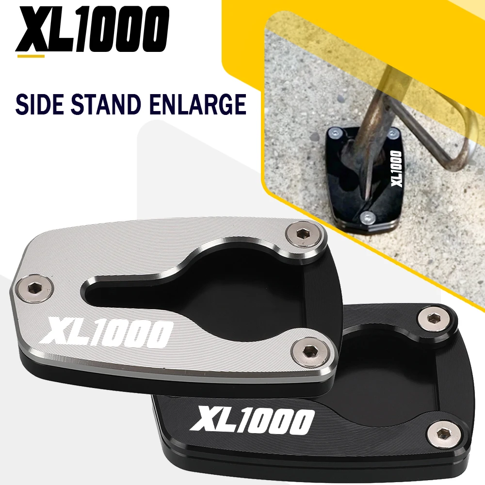 

For Honda XL1000V XL 1000 V 1000V XL1000 V 2003-2009 2010 2011 Motorcycle Accessories Side Stand Enlarge Pad Plate Kickstand