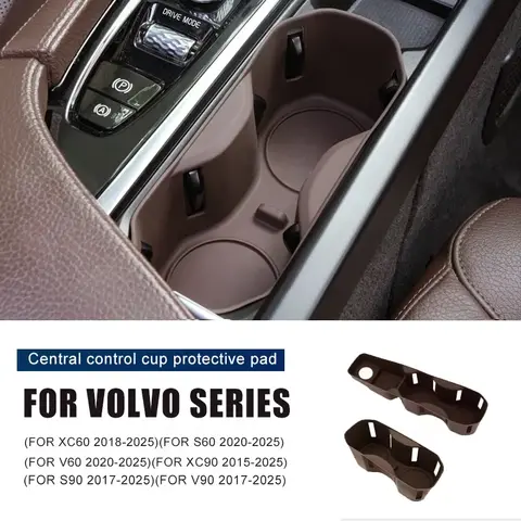 볼보 S90 XC60 V60 XC90 V90 s60 센터 콘솔 컵홀더 수납함 실리콘 내부 장식 자동차 액세서리 볼보 S90 XC60 V60 XC90 V90 s60 센터 콘솔 컵홀더 수납함 실리콘 내부 장식 자동차 액세서리