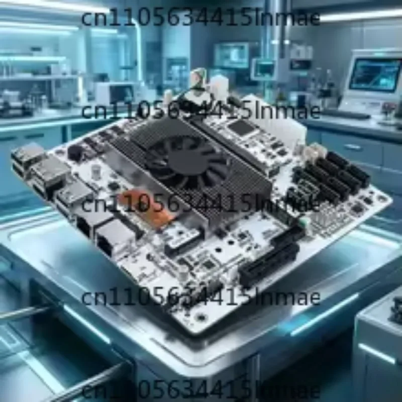 Mini Itx Pc Mainboard White M11, X Nvme Pcie3.0 , Dual 2.5gbe I226v Lan,Nas Motherboard 8 Bay Core I5 8265u 4c/8t