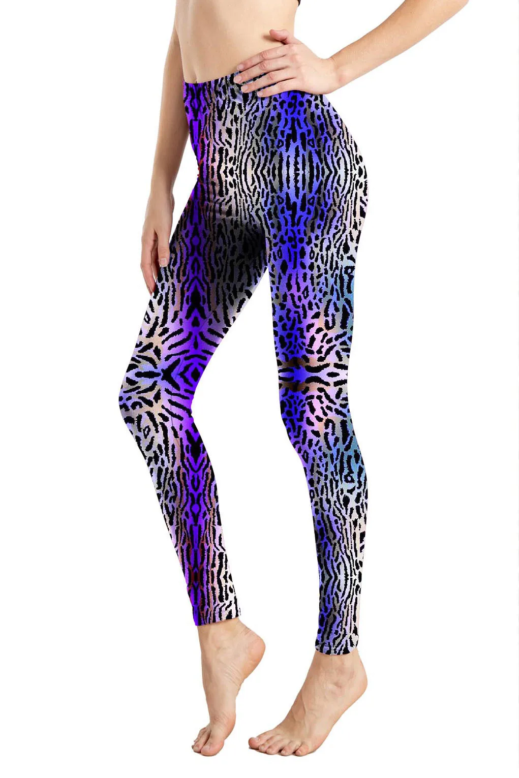 Leopard Leggings Printed High Waist Wildthing Leopard Elasticity Pants Soft Trousers For Women Workout Tights Fitness Outfits