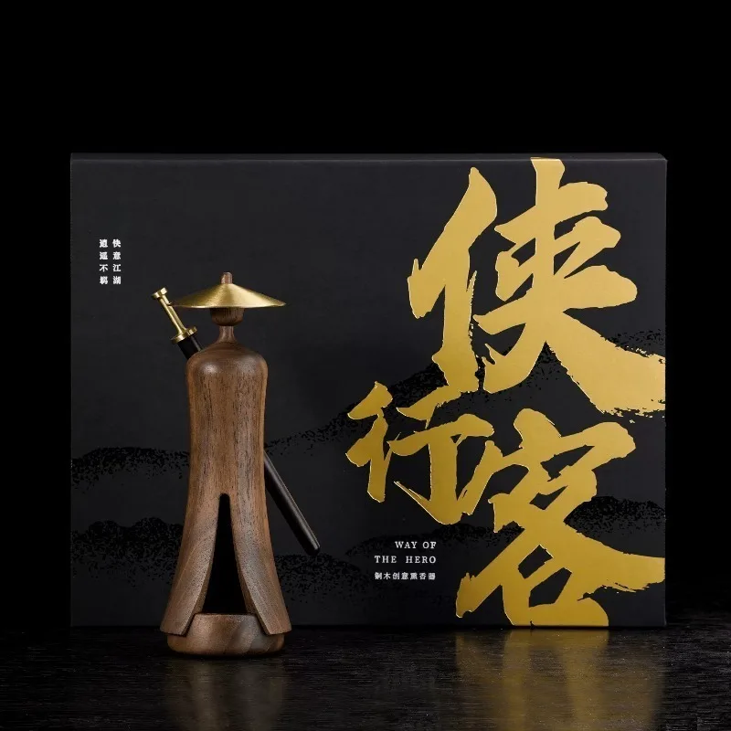 Chinese Style Incense Holder Desktop Zen Office Decor Birthday Gift For Friend Leader Oriental Home Fragrance Decoration