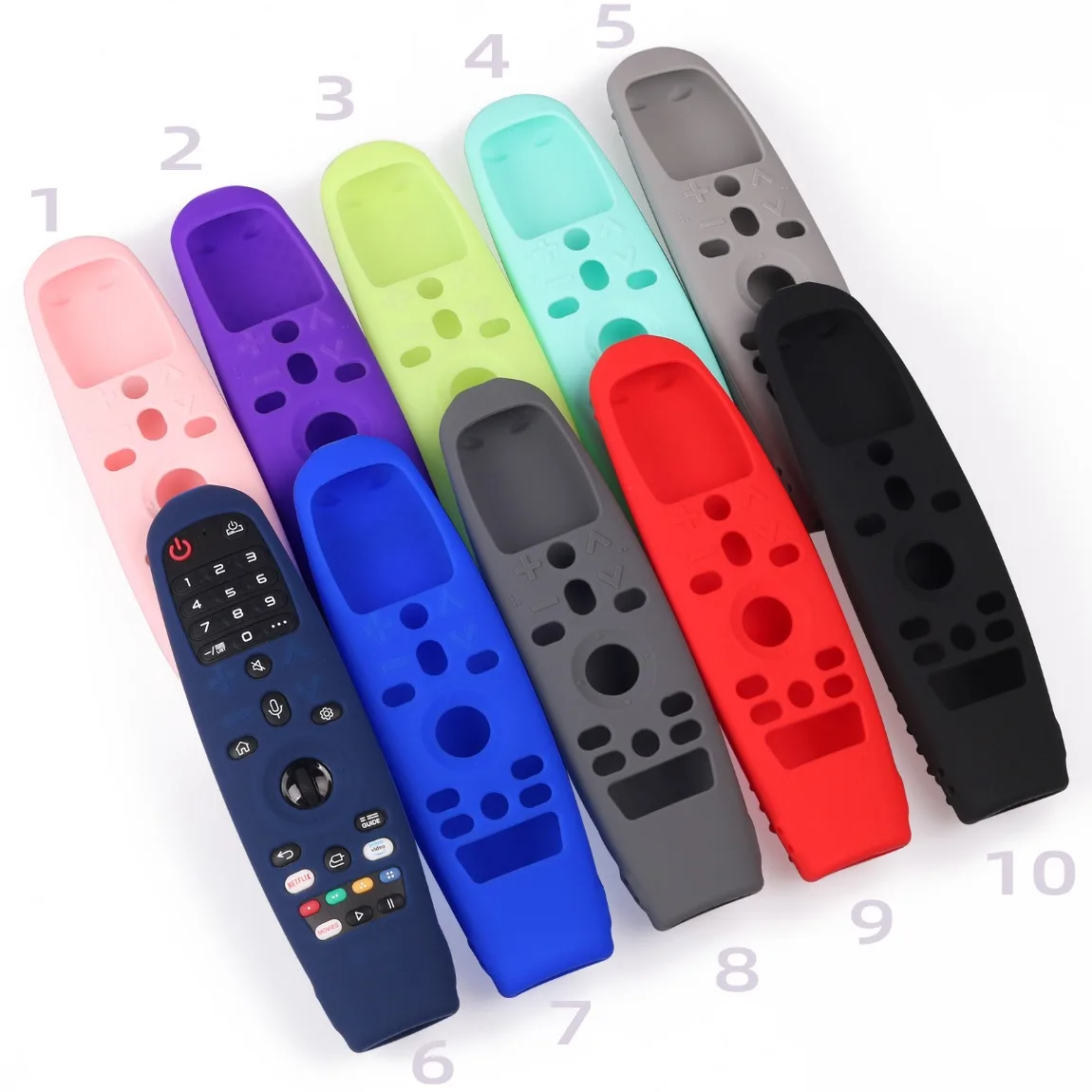 Silicone Remote Control Case Protective Cover Shockproof LG Smart TV MagicFor AN-MR600/MR650A/MR20GA AKB75855501 AN-MR19BA/MR18