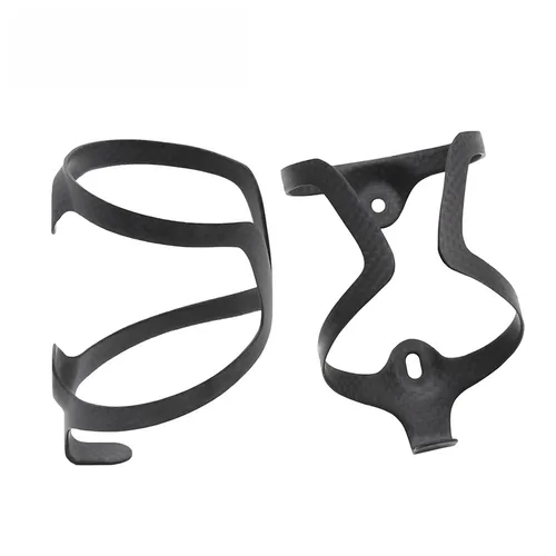 Imagen 2 del producto Portabotellas de bicicleta de carbono ultraligero 14g 3K mate bicicleta de carretera MTB soporte para botella de agua accesorio de soporte de taza