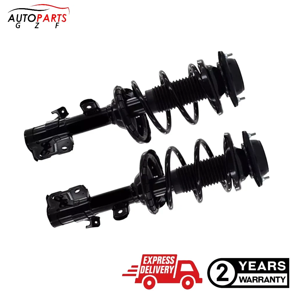 Pair Front Left Right Shock Absorber Struts For Subaru Forester SJ 2013-2018