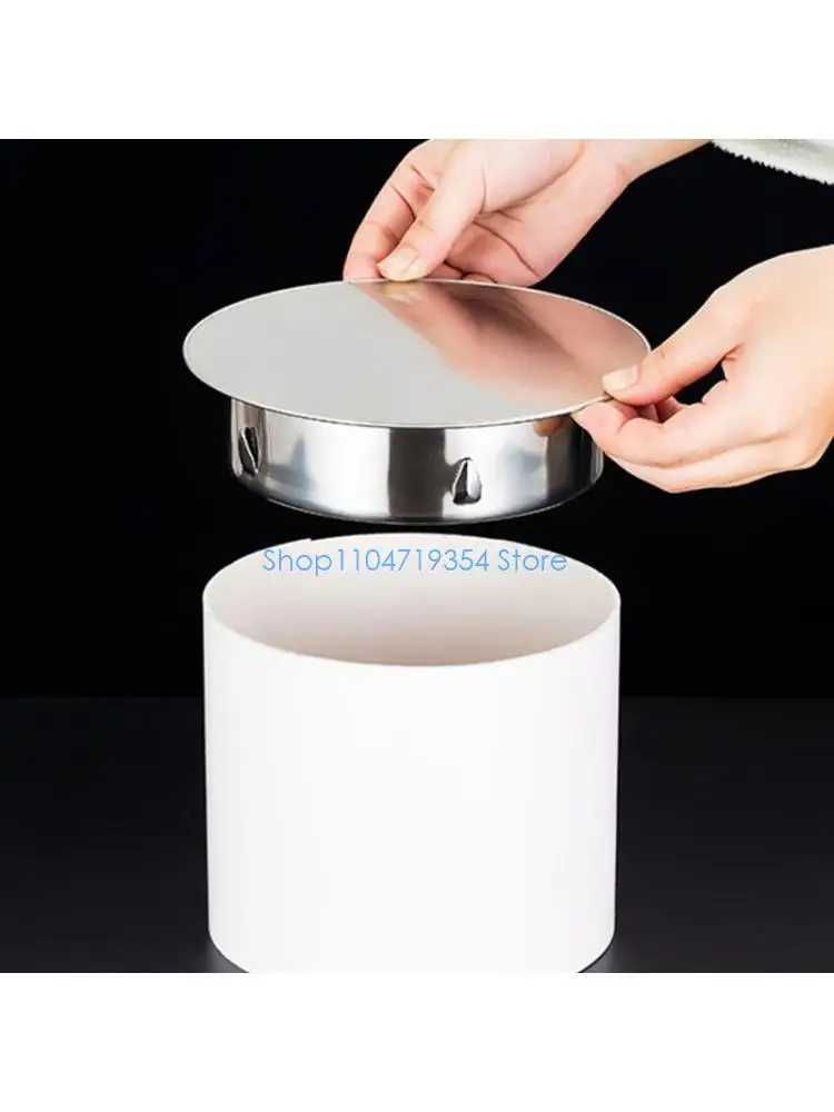 0XLD Clog Easy Sink Drain Stopper Steel Not Odor Cover Odor Prevention Drain Cap For Various PVC Pipe Size Hassle Easy Setups