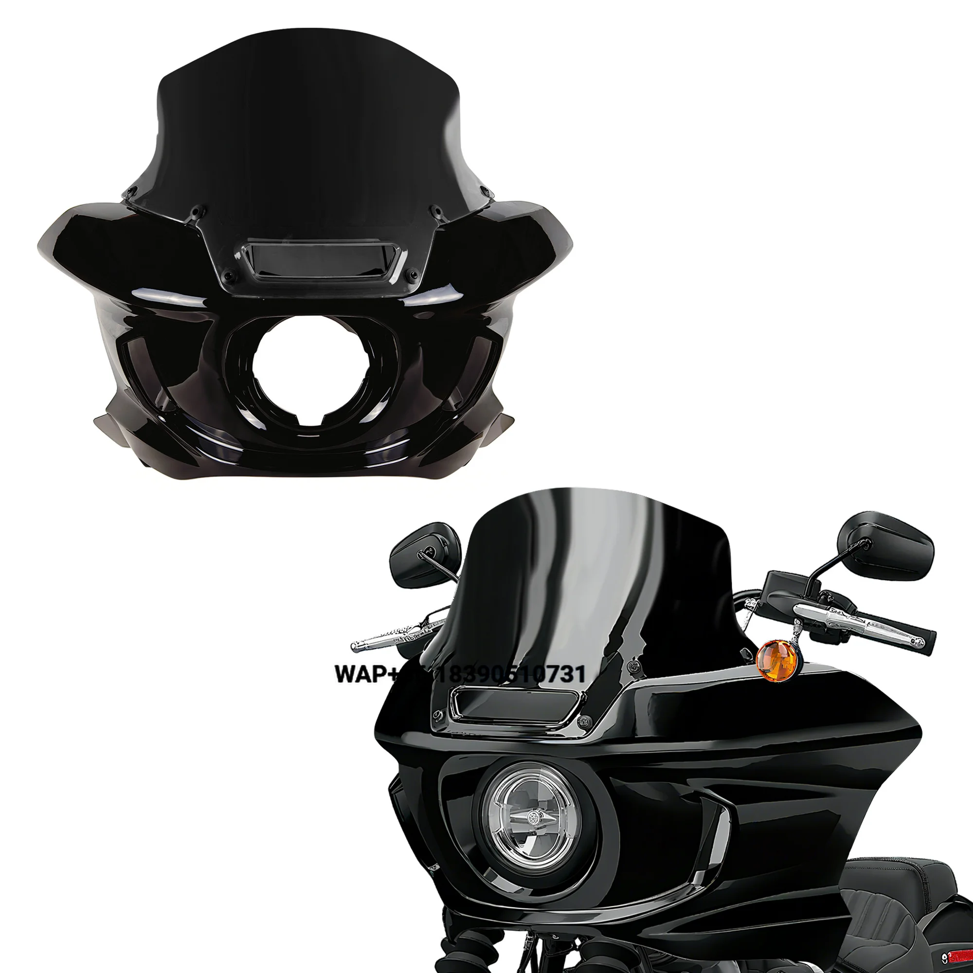 

Motorcycle Low Rider ST Fairing ST Windshield for Softail Low Rider S FXLRS 2020-2024 Low Rider ST FXLRST 2022-2024